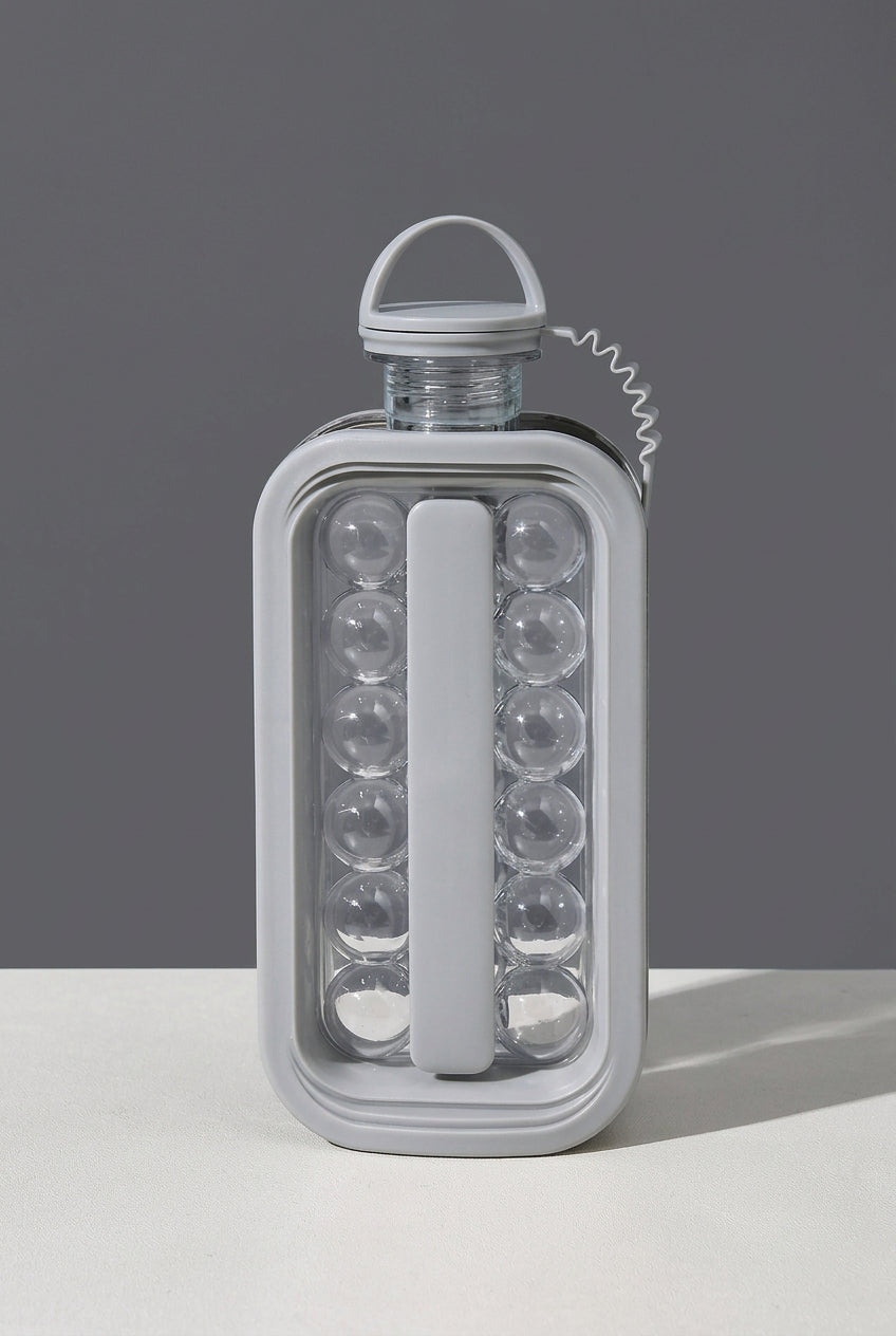 Botella Molde de Hielo 2 en 1